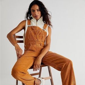 FREE PEOPLE ZIGGY CORD OVERALL